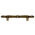 Amerock Allison BP3424-BB elegante tirador de barra de latón bruñido de 3 "cc