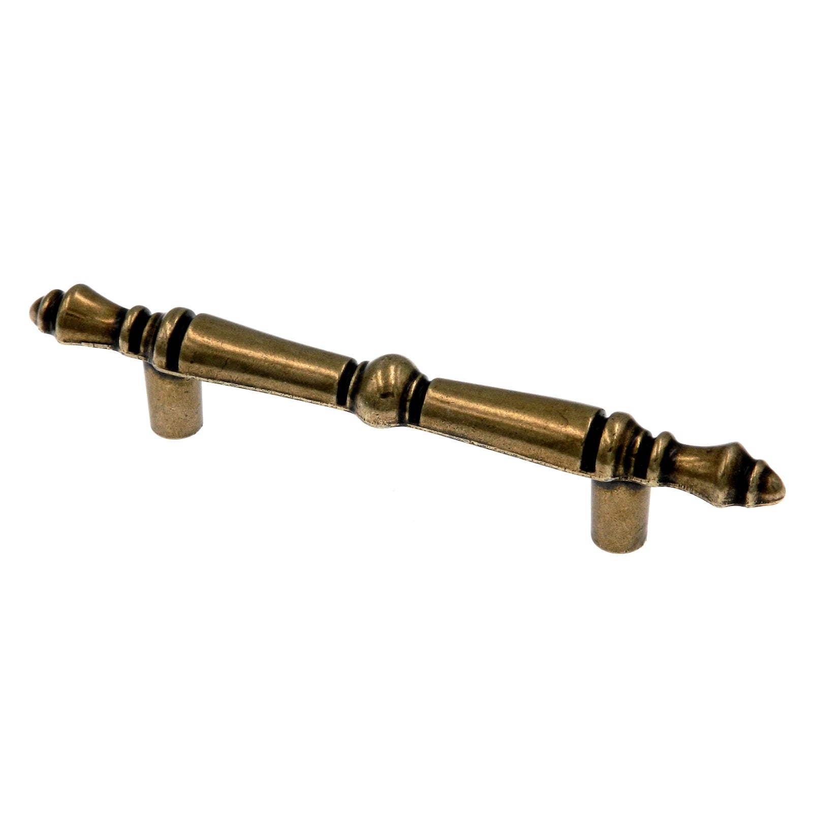 Amerock Allison BP3424-BB elegante tirador de barra de latón bruñido de 3 "cc