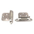 Amerock Satin Nickel Variable Overlay Face Mount Cabinet Hinges 2 Pack BP3429G10