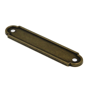 Amerock Burnished Brass 3"cc Cabinet Handle Pull Backplate BP3442-BB