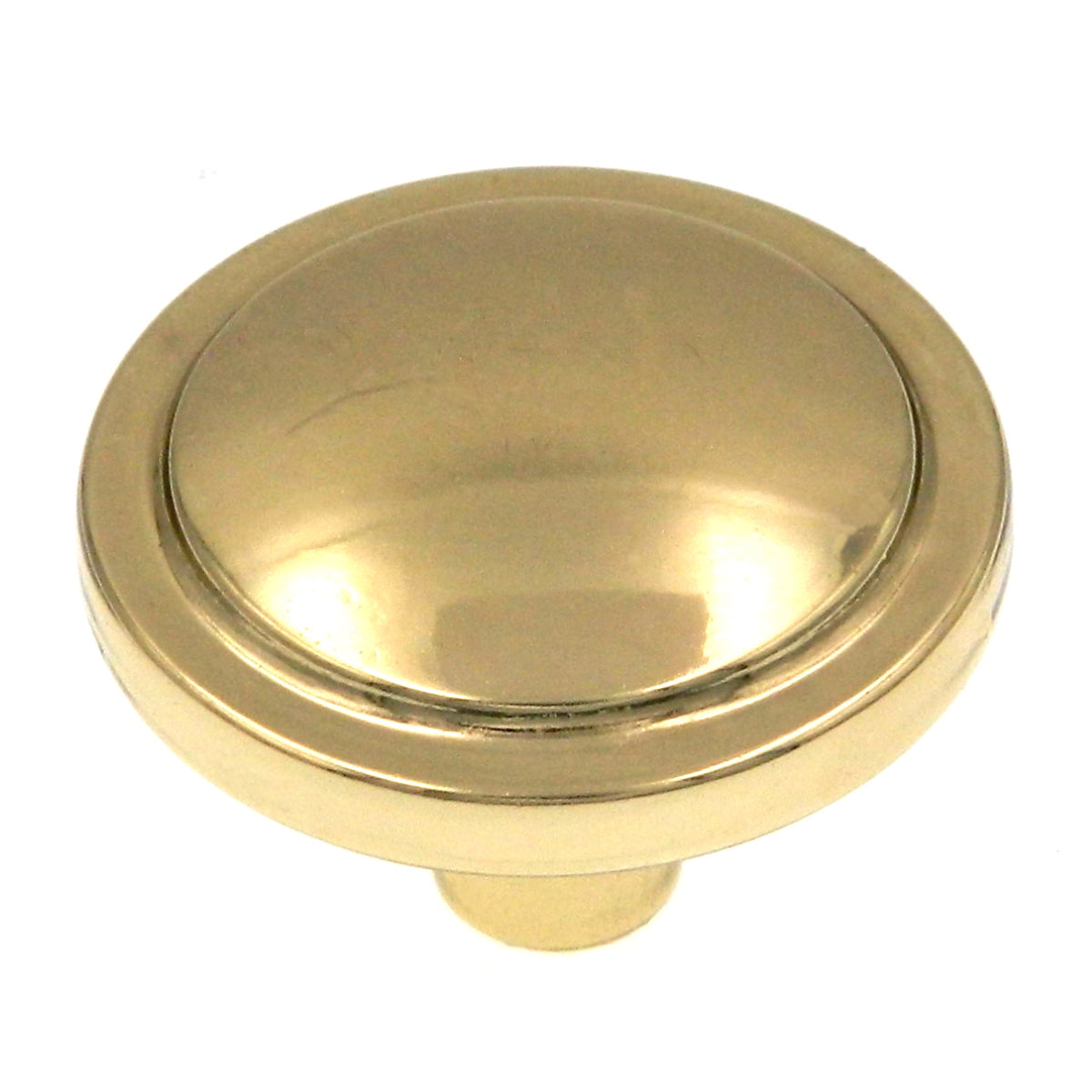 Amerock Allison  Polished Brass 1 3/16" Round Cabinet Pull Knob BP34433