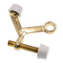 Amerock Door Stop No Screws Required Hinge Pin Doorstop Polished Brass BP3456-3