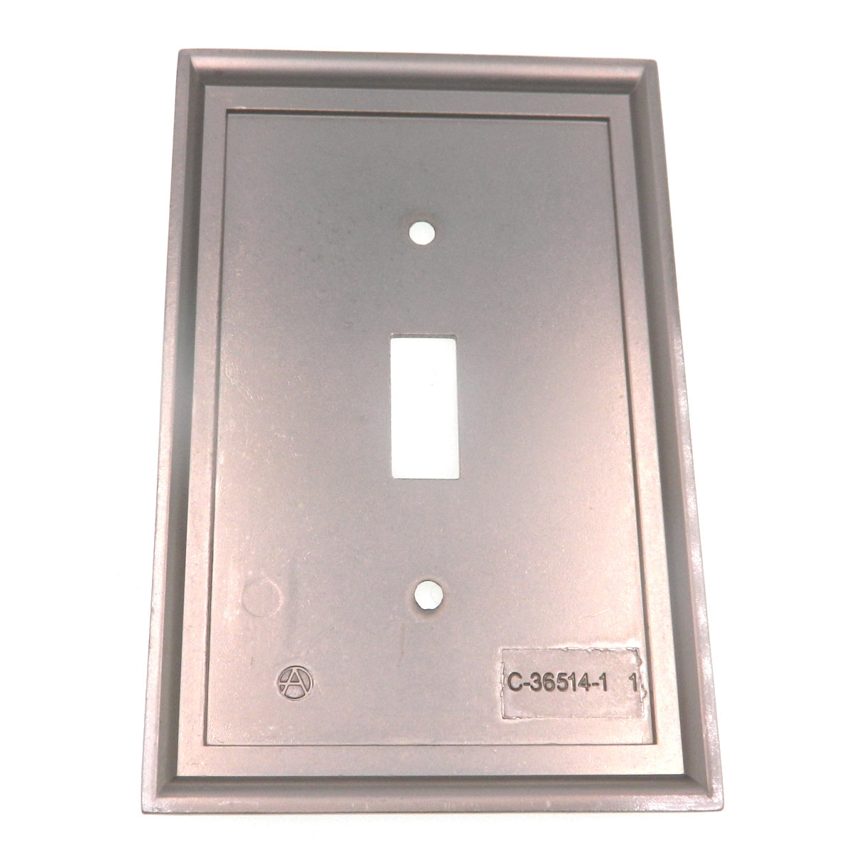 Amerock Mullholland Satin Nickel 1 Toggle Light Switch Wall Plate BP36514G10