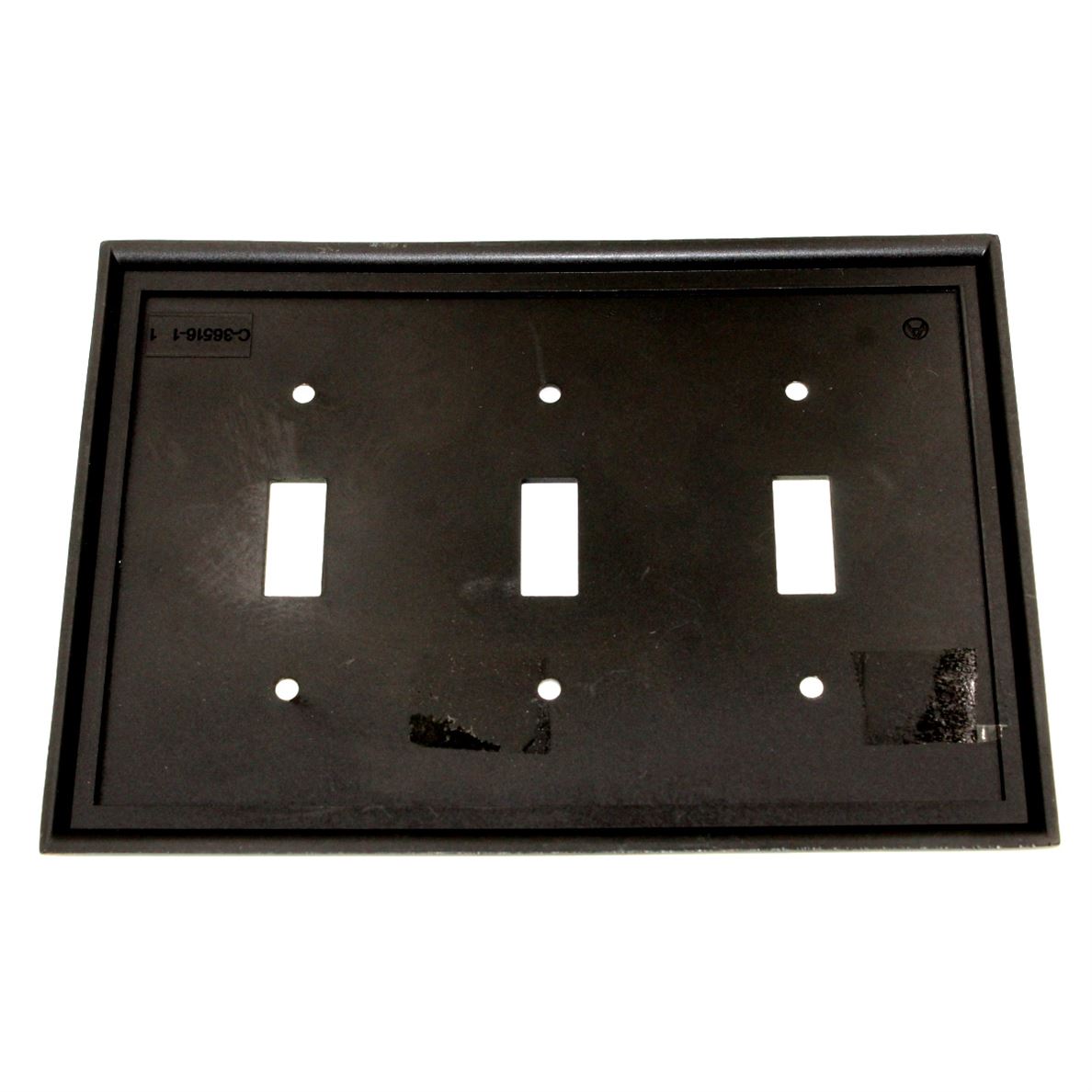 Amerock Mulholland Oil-Rubbed Bronze 3 Toggle Light Switch Wall Plate BP36516ORB
