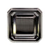 Amerock Wells 1 1/2" Large Square Cabinet Knob Gunmetal BP36547GM