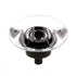 Amerock Glacio 1 3/4" Round Cabinet Knob Gunmetal Clear BP36652CGM