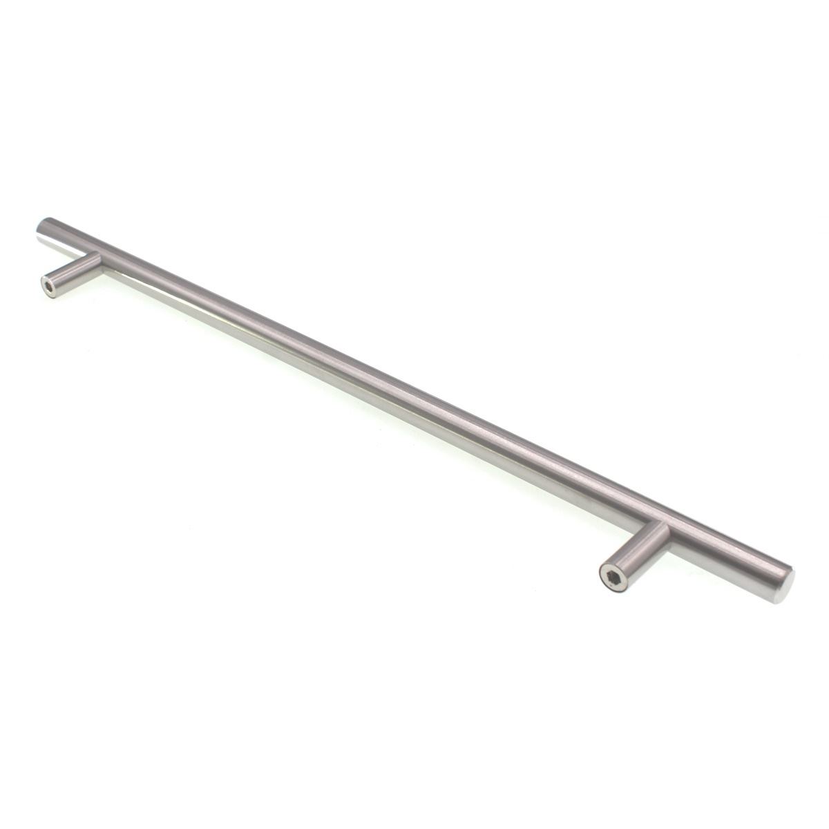 Amerock Stainless Steel Hollow 10 1/16" (256mm) Ctr Cabinet Bar Pull BP36804SS
