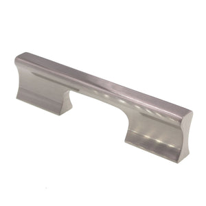 Amerock Status 3 3/4" (96mm) Ctr Cabinet Bar Pull Satin Nickel BP36837G10
