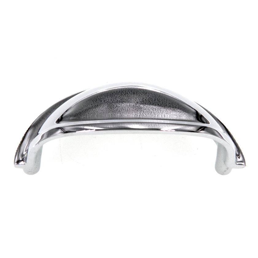 Amerock Advantage Polished Chrome 3" Ctr. Drawer Cup Pull Handle BP4235-26