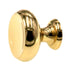 Amerock Advantage Solid Brass 1 1/4" Concave Cabinet Knob BP4237-B