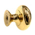 Amerock Advantage Solid Brass 1 1/4" Concave Cabinet Knob BP4237-B