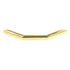 Amerock Classics BP4267-3 - Tirador de arco para gabinete (latón brillante, 3 3/4" (96 mm) cc)