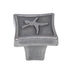 Amerock Poser BP4446-WN - Tirador de perilla para gabinete con figuras de níquel desgastado de 1-1/4"