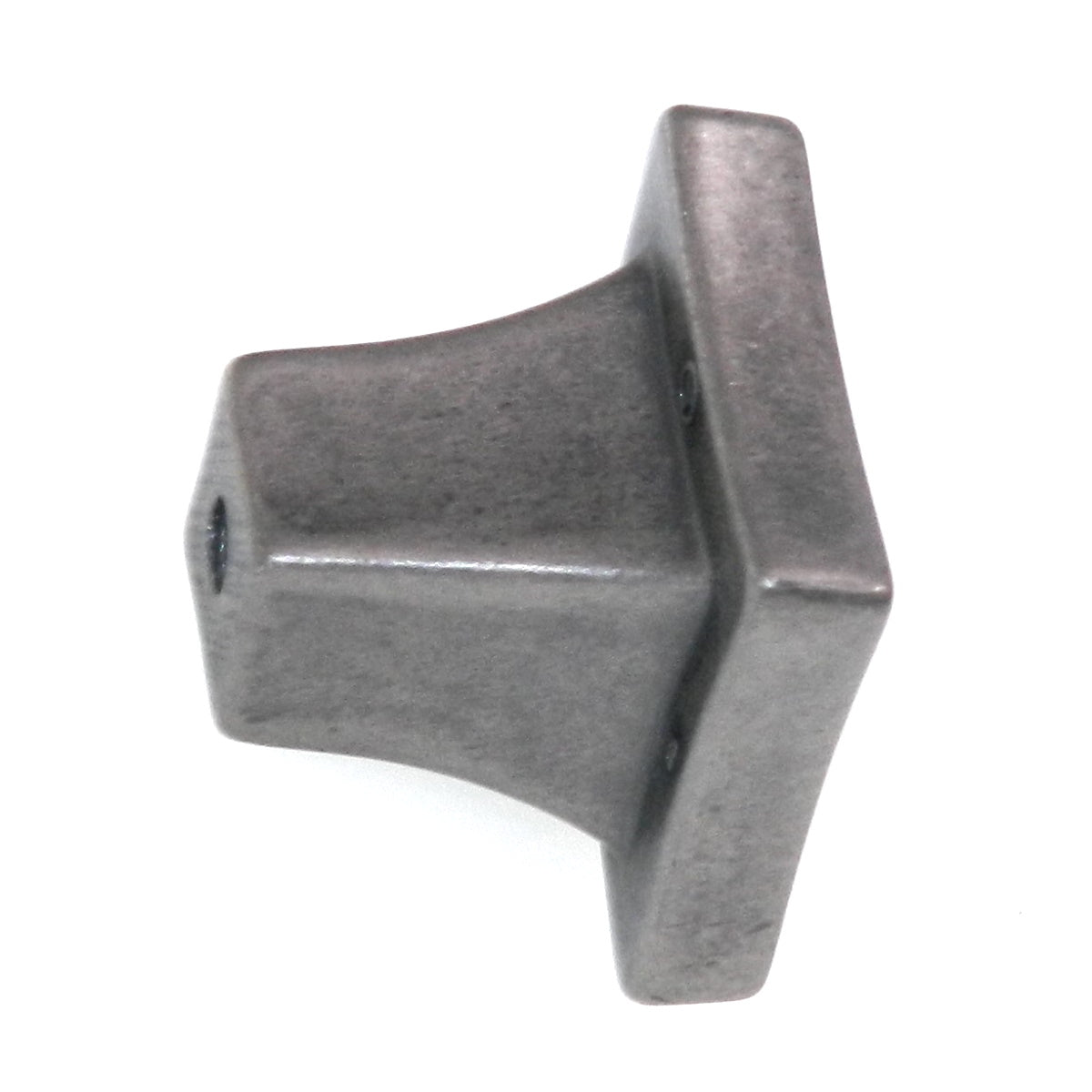 Amerock Poser BP4446-WN - Tirador de perilla para gabinete con figuras de níquel desgastado de 1-1/4"