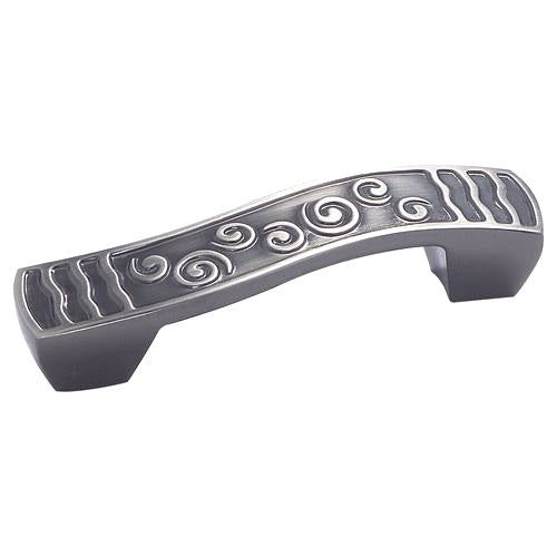 Amerock BP4447-PWT Pewter 3"cc Ornate Patterns Cabinet Handle Pulls Motif'Z