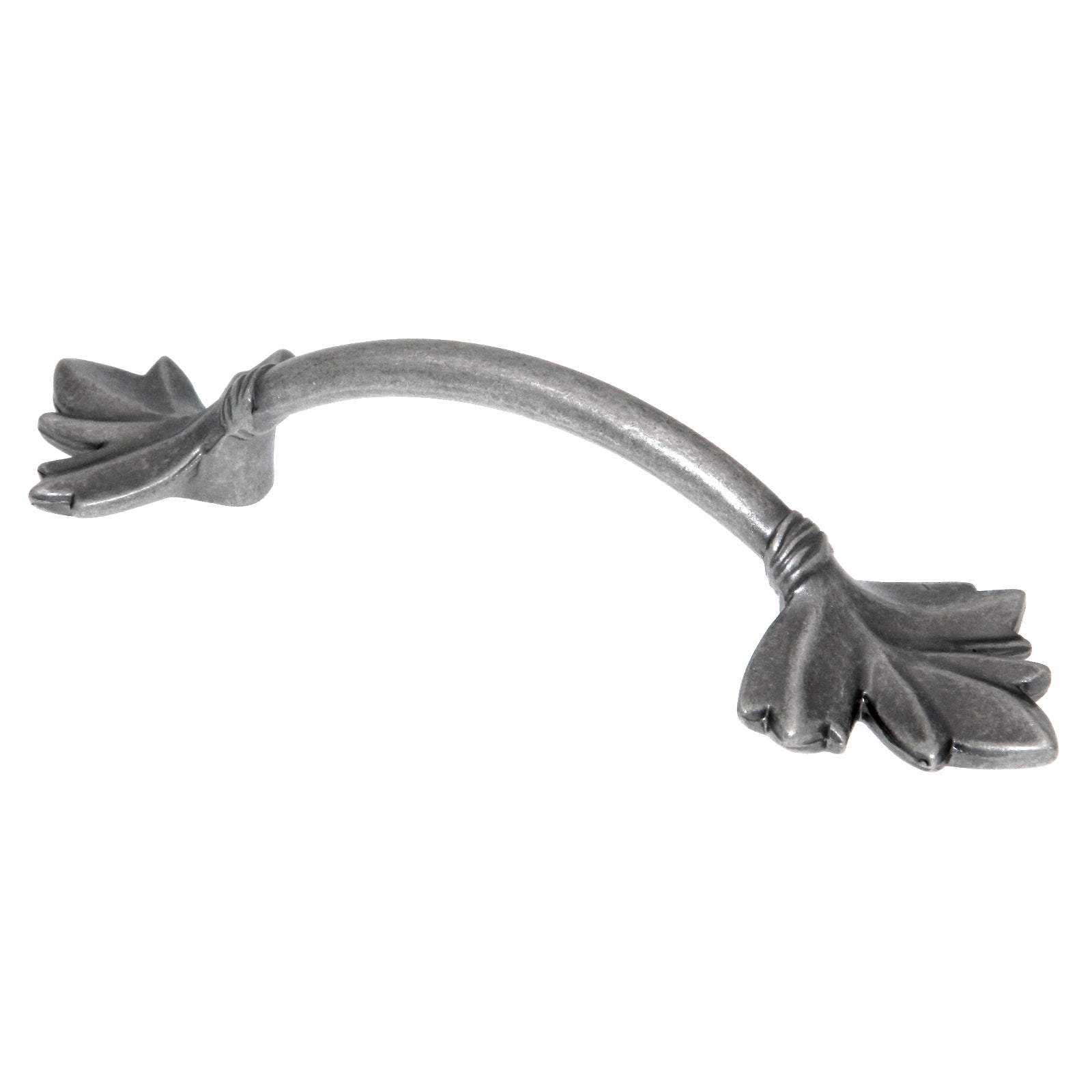 Amerock Nature's Splendor BP4451WN - Manija para gabinete con hoja de centro a centro, níquel desgastado, 3"