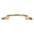 Vintage Amerock Patrician Bright Brass 3" Ctr. Cabinet Arch Pull BP446-3
