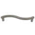 Amerock Basic Metals Weathered Nickel 3 3/4" (96mm) Center to Center Curved Drawer Bar Pull BP4478WN