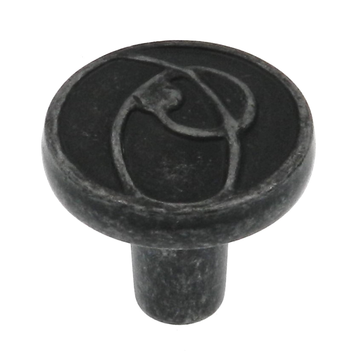 10 Pack Amerock Ambrosia BP4481-WID Wrought Iron Dark 1 1/8" Cabinet Knob Pulls