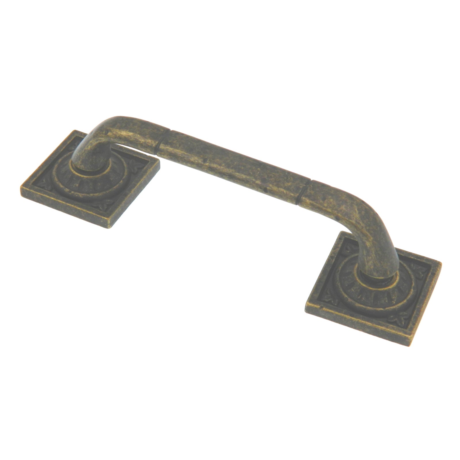 Amerock Ambrosia Weathered Brass 3 3/4" (96mm) Center to Center Cabinet Handle Pull BP4482R2