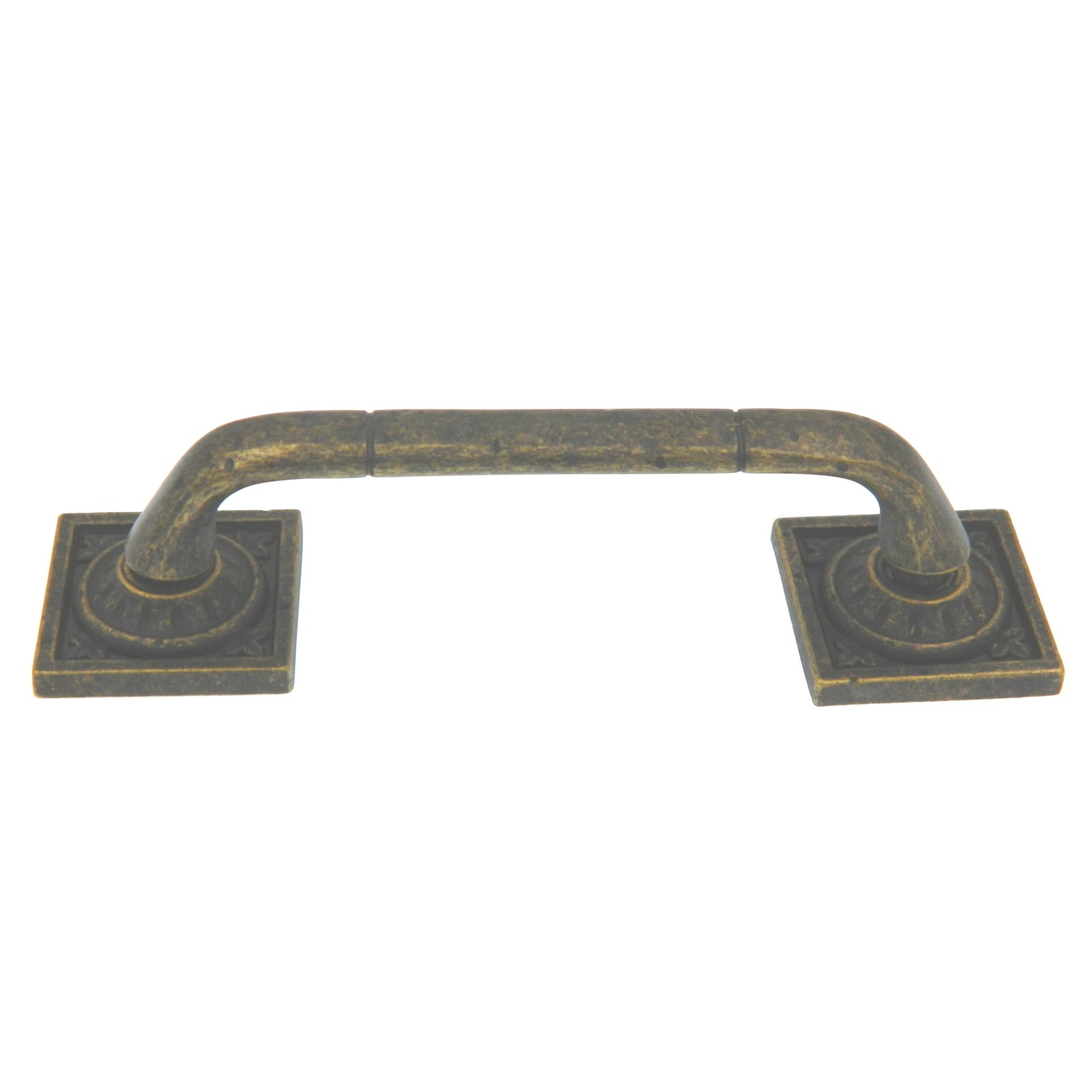 Amerock Ambrosia latón desgastado 3 3/4" (96 mm) de centro a centro tirador de gabinete BP4482R2