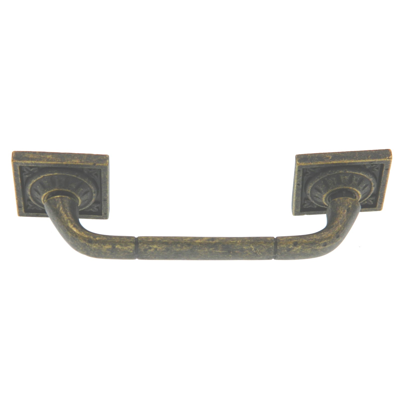 Amerock Ambrosia latón desgastado 3 3/4" (96 mm) de centro a centro tirador de gabinete BP4482R2