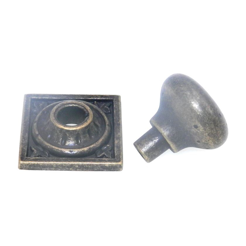 Amerock Ambrosia Weathered Brass 1 1/2" Round Cabinet Knob Pull BP4484R2