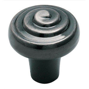 Amerock Divinity Pewter 1 1/4 inch Round Cabinet Knob BP5261PWT