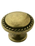Amerock Allison Burnished Brass 1-3/16 inch Round Cabinet Knob BP53001BB