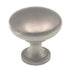 Amerock Edona Antique Silver 1 1/4" Round Cabinet Knob BP53005AS
