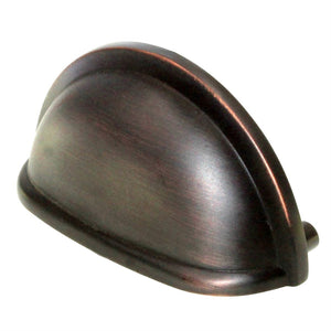 Amerock Everyday Heritage Oil-Rubbed Bronze 3" Ctr. Drawer Cup Pull BP53010ORB
