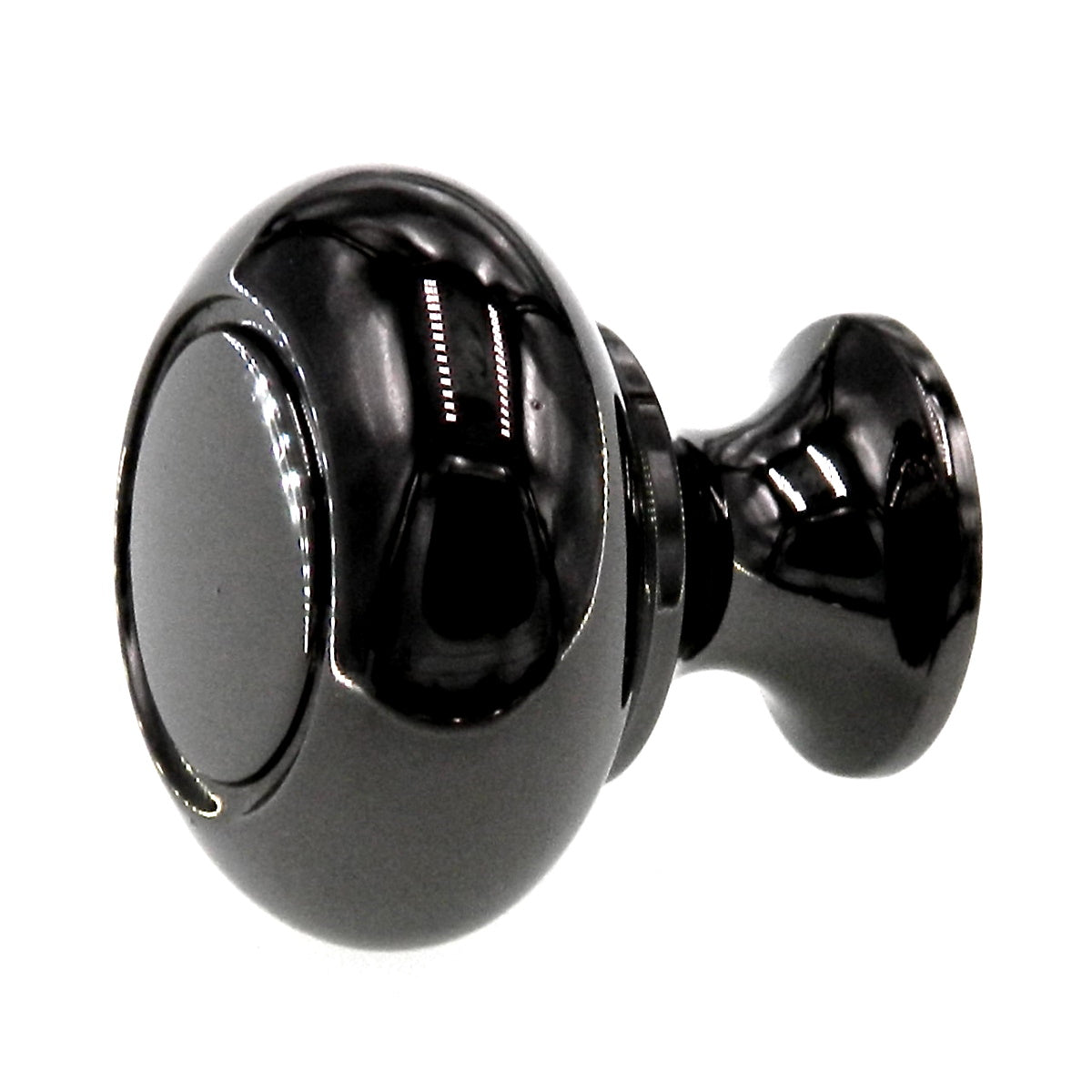 Amerock Allison Black Nickel 1 1/4 inch Round Cabinet Knob BP53011BN