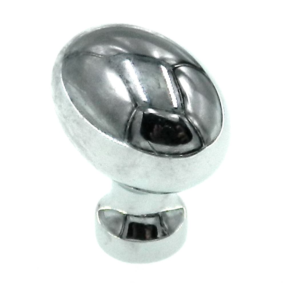 Amerock Vaile Polished Chrome 1 3/8" Oval Cabinet Knob BP5301426