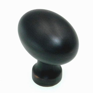 Amerock Vaile Oil-Rubbed Bronze 1 3/8" Oval Cabinet Knob BP53014ORB