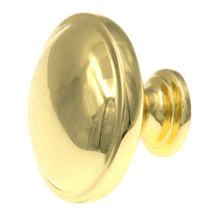 Amerock Allison Polished Brass 1 1/4" Round Cabinet Pull Knob BP530153