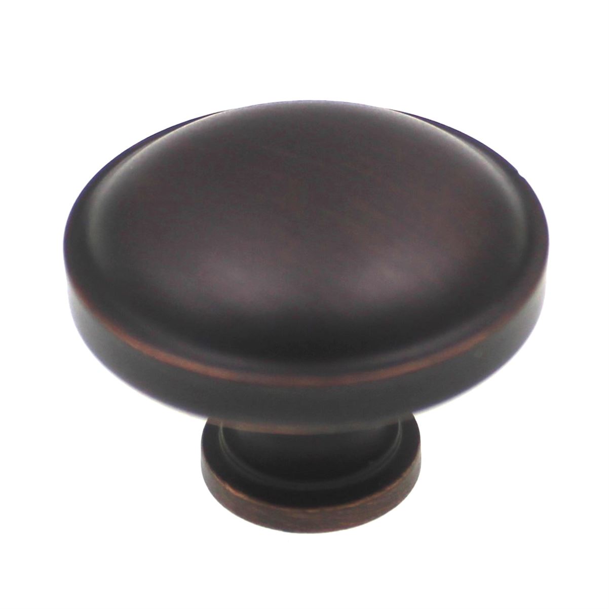 Amerock Everyday Heritage Oil-Rubbed Bronze 1 1/4" Round Cabinet Knob BP53015ORB