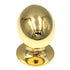 Amerock Allison Polished Brass 1 3/8" Oval Cabinet Pull Knob BP530183