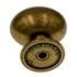 Amerock Allison 1 3/8" Burnished Brass Oval Cabinet Knob Pull BP53018-BB