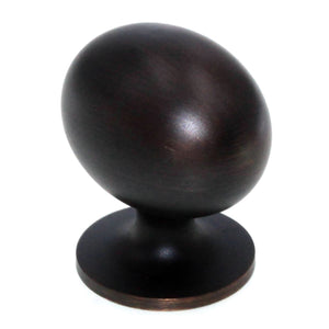Amerock Everyday Heritage 1 3/8" Oval Cabinet Knob Oil-Rubbed Bronze BP53018ORB