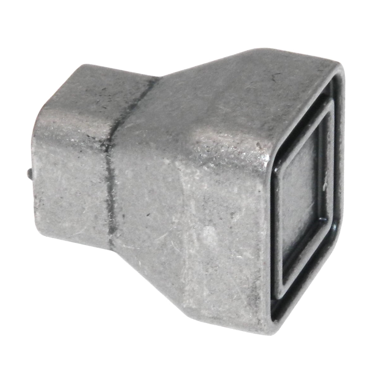 Amerock Polara Aged Pewter 1" Square Cabinet Pull Knob BP53025AP