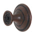 Amerock Galleria Feather 1 5/16" Round Cabinet Knob Antique Rust BP53027ART