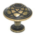 Amerock Padma Distressed Brass 1 3/8" Round Cabinet Pull Knob BP53027DBS