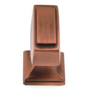 Amerock Mulholland Brushed Copper 1 1/4" Rectangular Cabinet Pull Knob BP53029BC