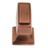 Amerock Mulholland BP53029BC - Pomo rectangular para gabinete (cobre cepillado, 1 1/4")