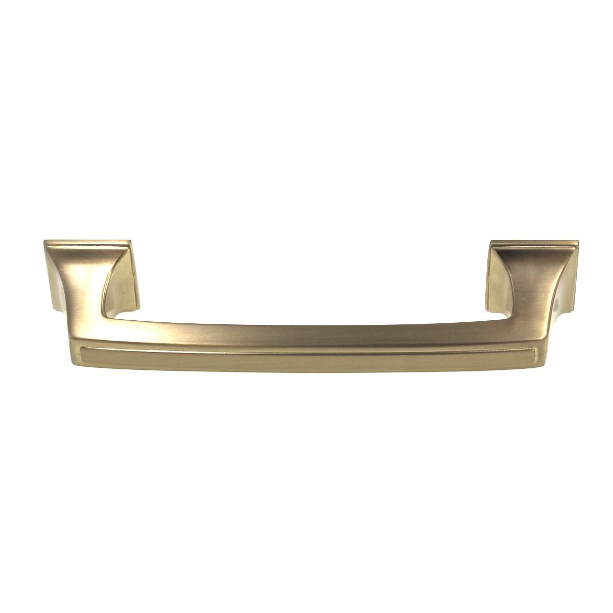 Amerock Mulholland 3 3/4" (96mm) Ctr Cabinet Pull Golden Champagne BP53031BBZ