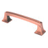 Amerock Mulholland Tirador de manija de gabinete de centro a centro de cobre cepillado de 3 3/4" (96 mm) BP53031BC