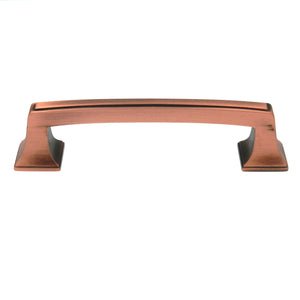 Amerock Mulholland Brushed Copper 3 3/4" (96mm) Center to Center Cabinet Handle Pull BP53031BC