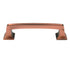 Amerock Mulholland Tirador de manija de gabinete de centro a centro de cobre cepillado de 3 3/4" (96 mm) BP53031BC