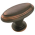 Amerock Mulholland Oil-Rubbed Bronze 1-7/16 inch Oval Cabinet Knob BP53032ORB