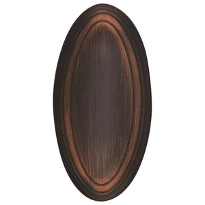 Amerock Mulholland Oil-Rubbed Bronze 1-7/16 inch Oval Cabinet Knob BP53032ORB